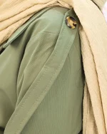 بارانی کوتاه کتان زارا 1248 - Image 6