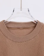 تی شرت آستين كوتاه بافت بیسیک مردانه 1240 - Image 2