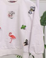 بلوز دورس آستين بلند KIDS چاپی بچگانه  1287 - Image 7