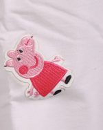 بلوز دورس آستين بلند KIDS چاپی بچگانه  1287 - Image 4