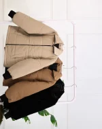 کاپشن سیلیکونی کراپ زنانه 1253 - Image 2