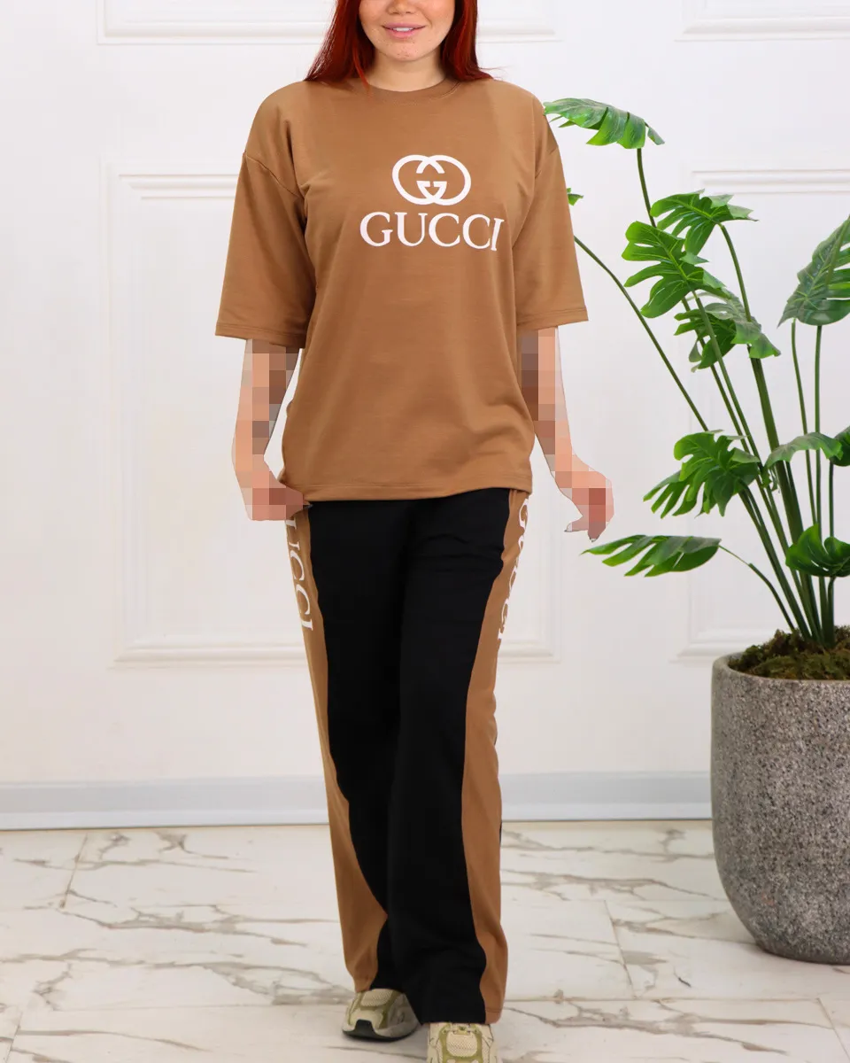 IMG_7951_25_11zon ست تیشرت و شلوار گلکسی طرح گوچی 1244 - Image 1