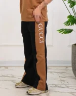 ست تیشرت و شلوار گلکسی طرح گوچی 1244 - Image 6