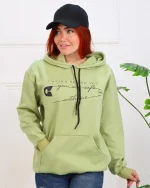 هودی پنبه ای چاپی زنانه سنجاق 1254 - Image 2