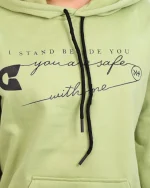 هودی پنبه ای چاپی زنانه سنجاق 1254 - Image 3