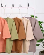 ست تیشرت و شلوار گلکسی طرح گوچی 1244 - Image 3