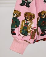 بلوز دورس آستين بلند KIDS چاپی بچگانه  1287 - Image 9