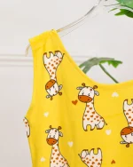 ست تاپ و شورتک مخمل طرحدار 1246 - Image 9