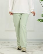 ست بلوز استین بلند چاپی و شلوار زنانه 1260 - Image 3