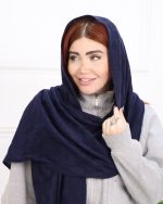 شال بافت شطرنجی زنانه 1263 - Image 3