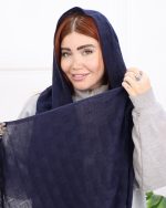 شال بافت شطرنجی زنانه 1263