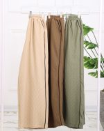 ست بامبر و شلوار مغزی فلر چروک زنانه 1267 - Image 9