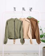 ست بامبر و شلوار مغزی فلر چروک زنانه 1267 - Image 6