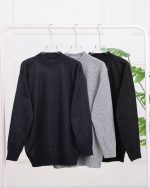 بلوز بافت یقه گرد مردانه 1268 - Image 3