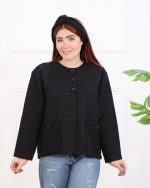 کت جیب دار زنانه شنل 1280