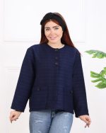 کت جیب دار زنانه شنل 1280 - Image 5