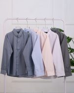 پیراهن آستین بلند فلورا مردانه 1281 - Image 9