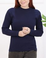 بلوز قواره دار فانریپ یقه پنج سانتی 1296 - Image 5