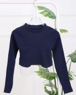 کراپ کرکره ای سوپر پنبه زنجیری زنانه 1297