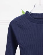 کراپ کرکره ای سوپر پنبه زنجیری زنانه 1297 - Image 4