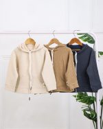 ست هودی و شلوار بیسکوییتی بچه گانه 1311 - Image 4