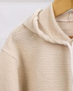 ست هودی و شلوار بیسکوییتی بچه گانه 1311 - Image 5