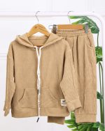 ست هودی و شلوار بیسکوییتی بچه گانه 1311 - Image 7