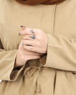 بارانی کمرچین زنانه 1301 - Image 8