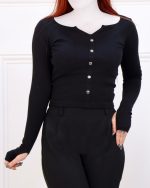 کراپ یقه هفت زنانه 1312 - Image 4