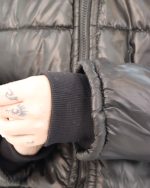 کاپشن کوتاه یقه دار زنانه 1302 - Image 4