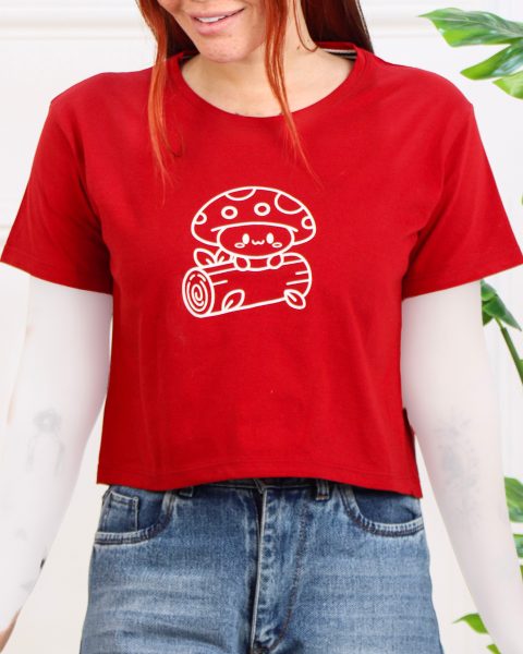 کراپ چاپی قارچی زنانه 1318