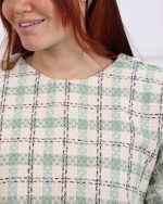 کفتان چهارخانه دوجیب زنانه 1299 - Image 9