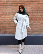 بارانی بلند زنانه سحر  1178