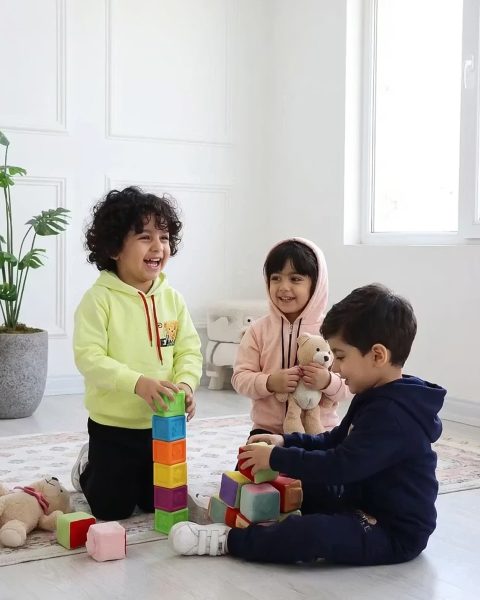 هودی پنبه ای چاپی تدی بچه گانه 1305