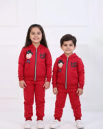 ست سوییشرت و شلوار آدمک چاپی بچه گانه 1323