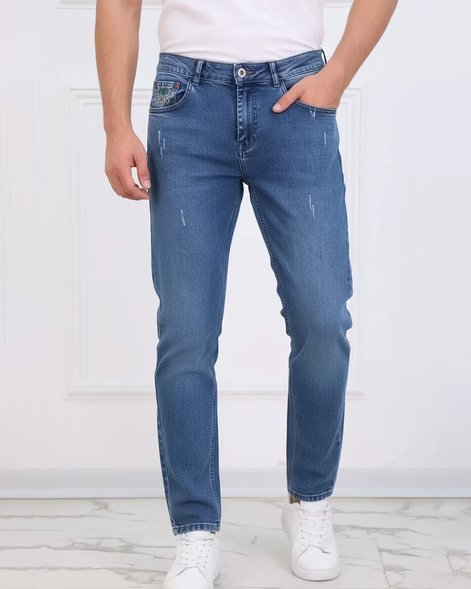 2913162c-70db-49e4-ba6f-173394abe7f3_16_11zon شلوار لی مام استایل مردانه آبی 1327 - Image 1