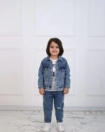 ست سه تیکه جین بچگانه 1350