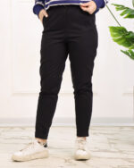 شلوارکتان زنانه دکمه دار 1418