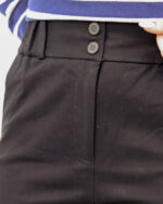 شلوارکتان زنانه دکمه دار 1418 - Image 4