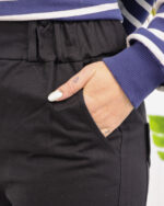 شلوارکتان زنانه دکمه دار 1418 - Image 3