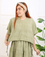 ست کوک دوزی زنانه شقایق 1417 - Image 6