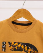 ست تی شرت پنبه ای شلوارک جین 1416 - Image 7