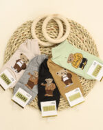 جوراب مچی زنانه طرح تدی 1411