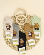 جوراب مچی زنانه طرح تدی 1411 - Image 2