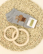 جوراب مچی زنانه طرح تدی 1411 - Image 3