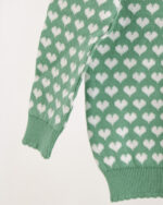 بلوز بافت یقه گرد قلبی بچه گانه 1376 - Image 8