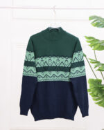 بلوز بافت طرح دار مردانه 1432 - Image 5