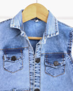 ست سارافون بلوز جین دخترانه 1435 - Image 3