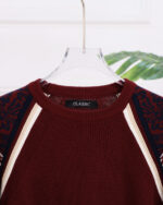 بلوزبافت سرشانه طرح دار 1447 - Image 3