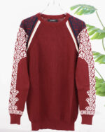 بلوزبافت سرشانه طرح دار 1447 - Image 6